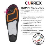 CURREX PICKLEBALLPRO Insoles for Pickleball Shoes – Arch Support Inserts w/Super Grip Surface & Premium Heel Cushioning, Helps Improve Foot Stability – for Men & Women– Medium Arch, Medium