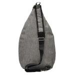 Nupouch Rucksack Pickleball Bag, Anti-Theft Crossbody Sling, USB Charging Connector Port, Backpack, Soho Collection Gray