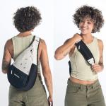 Sherpani Esprit, Sling Backpack, 10L Travel Bag, Shoulder Sling Purse, Crossbody Backpack, Unisex Travel Gifts, Pickleball Bag, RFID Protection, Fits 10 Inch Tablet (Terrazzo)