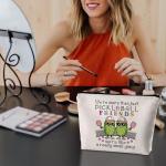 SYIJIMSJKT Pickleball Gifts for Women Makeup Bag Pickleball Accessories Travel Toiletry Zipper Pouch Unique Birthday Christmas Gifts for Pickleballsl Lovers Sister Friends