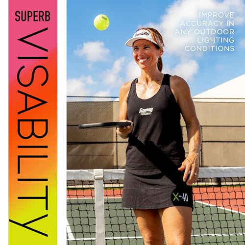 Franklin Sports X-40 Outdoor Pickleball Balls - 3 Pack