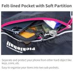 Mangrove Pickleball Bag for Women, Pickleball Backpack Adjustable Sling Bag with Fence Hook, Upgraded Capacity, Safety Pocket, Water Bottle Holder - 2026 Design Pickle Ball Paddle Bags (Pink)