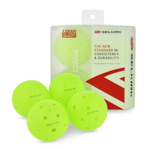 Selkirk Pro S1 Outdoor Pickleball Balls 4 Pack