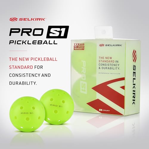 Selkirk Pro S1 Outdoor Pickleball Balls 4 Pack