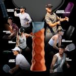 Hesacore Pickleball Paddle Gel Grip - 5.25in - Soft Feel - Supports Tennis Elbow, Enhances Grip Strength, Reduces Vibration with Finger Support and Anti-Sweat - Small