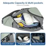 KAVIGOR Pickleball Bag, 7 Pockets & Upgraded Zippers, Lightweight Sling Bag with Detachable Strap & Water-Resistant Pocket