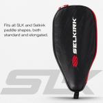 Selkirk Sport Premium Pickleball Paddle Cover (Black/Red) | Durable Leather Pickleball Covers for Paddles | Premium Accessories and Equipment