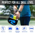 Premium Durable Wood Pickleball Paddles Set of 4, Pickleball Set for Adults, Men & Women with 4 Pickleball Racket, 4 Outdoor & Indoor Pickleballs, 4 Cooling Towels with Pickleball Carry Bag (Wood)