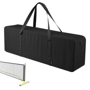 Easecos Pickleball Net Set Carry Bag Portable Pickle Ball Equipment Storage Bag Foldable Badminton Net System Replacement Bag Heavy Duty Zipper Duffle Bag for Indoor Outdoor Driveway Backyard, NO Net