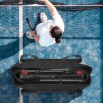Easecos Pickleball Net Set Carry Bag Portable Pickle Ball Equipment Storage Bag Foldable Badminton Net System Replacement Bag Heavy Duty Zipper Duffle Bag for Indoor Outdoor Driveway Backyard, NO Net