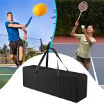 Easecos Pickleball Net Set Carry Bag Portable Pickle Ball Equipment Storage Bag Foldable Badminton Net System Replacement Bag Heavy Duty Zipper Duffle Bag for Indoor Outdoor Driveway Backyard, NO Net