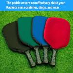 MINYJHZ Pickleball Paddle Covers, Neoprene Pickle ball Rackets Sleeve, Universal Paddles Bag for Most USAPA Standard and Elongated Pickleball Racquets
