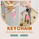 Pink Pickleball Keychain Charm for Bag Car Keys Accessories for Women Pickleball Christmas Gifts for Friend Daughter Pickle Ball Lovers Birthday Gift for Granddaughter Pickleball Lovers Gift Ideas