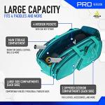 JOOLA Tour Elite Pro Pickleball Bag – Backpack & Duffle Bag for Paddles & Pickleball Accessories – Thermal Insulated Pockets Hold 4+ Paddles - Includes Fence Hook