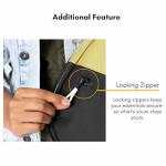 Sherpani Esprit, Sling Backpack, 10L Travel Bag, Women Shoulder Sling Purse, Crossbody Backpack, Travel Gifts, Pickleball Bag, RFID Protection, Fits 10 Inch Tablet (Cloud9)