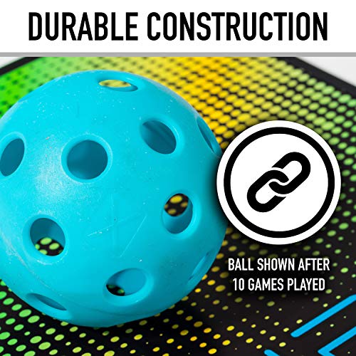 Franklin Sports Indoor Court Pickleball Balls - USA Pickleball Approved - 12 Pack Blue