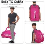Goloni Pickleball Bag Padel Racket Backpack Large Capacity for Men Women Separate Waterproof Shoes Compartment Pickleball Accessories -Thermal Insulated Pockets Fits 4 to 10 Paddles
