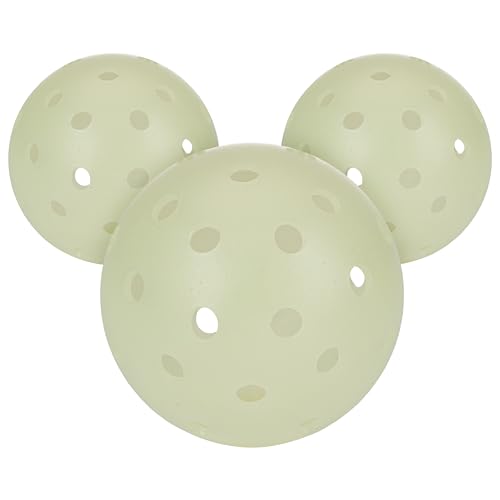 Franklin Sports 3-Pack Glow in the Dark Pickleballs