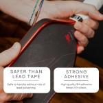 Paddle Tuning Tape for Pickleball Paddles | Non-Toxic & Customizable Alternative of Lead Tape for Pickleball Paddles (1 Gram Per Inch)