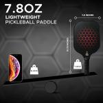 EcoNour Pickleball Paddles Set of 2/4 | USAPA Approved Fiberglass Surface Pickleball Set with 4 Pickleballs | 2 Cooling Towels and Pickleball Racket Storage Bag