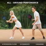 EcoNour Pickleball Paddles Set of 2/4 | USAPA Approved Fiberglass Surface Pickleball Set with 4 Pickleballs | 2 Cooling Towels and Pickleball Racket Storage Bag