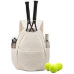 Number-one Tennis Bags for Women, Quilted Tennis Racket Bag Backpack for Tennis Racquet, Pickleball Paddles, Badminton