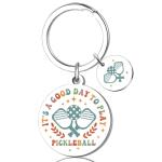 OWIGIU Pickleball Accessories Keychain Pickleball Gifts for Women Men Pickleballs Bags Charms Pickleballs Gift Ideas