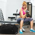 HUA ANGEL Waterproof Gym Duffel Bag for Men Women with Shoe Compartment for Travel Fitness Workout Football Pickleball Tenis