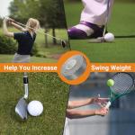 Yeshom Lead Tape Golf, 2 Grams Per Inch Weighted Lead Tape, Add Swing Weight Self Adhesive Tape for Golf Clubs Pickleball Paddle Tennis Racket Fishing，1/2" x 60"/100"