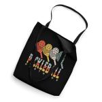Cool Pickleball Partners Retro Matching Team Player Athletic Tote Bag