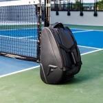 Franklin Sports Pro Series Bag II - Professional Pickleball Bag - Duffle/Backpack - Premium Storage - Charcoal