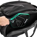 Franklin Sports Pro Series Bag II - Professional Pickleball Bag - Duffle/Backpack - Premium Storage - Charcoal