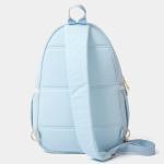 VELADAY Pickleball Bag for Women, Quilted Stylish Sling Bag, Adjustable Shoulder Strap, 2 Storage Compartment Holds Paddles, Balls,Shoes, Blue