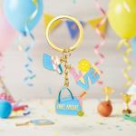 SPNDOB 12 Pcs Pickleball Keychain Alloy Metal Charms with Organza Bags, Thank You Cards & Jute，Pickleball Party Favors, Gifts for Sports Lovers, Players, Women, Team & Tournament Souvenirs