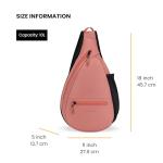 Sherpani Esprit, Sling Backpack, 10L Travel Bag, Shoulder Sling Purse, Crossbody Backpack, Unisex Travel Gifts, Pickleball Bag, RFID Protection, Fits 10 Inch Tablet (Desert)