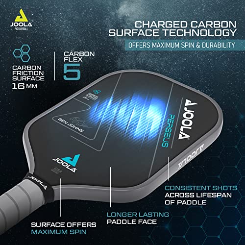 JOOLA Ben Johns Perseus Pickleball Paddle - Carbon Fiber