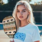 Entornuest Cow Sunflower Moon Women Men's Pickleball Paddle Cover Personalized Paddle Case Ladies Women Pickleball Rackets Lightweight Paddles Designer Fashion Handbag