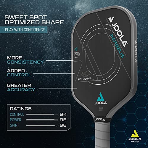 JOOLA Ben Johns Perseus Pickleball Paddle - Carbon Fiber