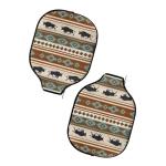 Entornuest Cow Sunflower Moon Women Men's Pickleball Paddle Cover Personalized Paddle Case Ladies Women Pickleball Rackets Lightweight Paddles Designer Fashion Handbag