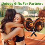 RWUTYTIUL Flame Dragon Pickle Ball Paddle Cover, Neoprene Pickleball Paddle Sleeve with Zippered Racket, Universal Paddle Storage Bag Size 8.66" x 11.4", Pickleball Paddle Case for Women Men