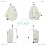 KUANG! Tennis Bag for Women Men Quilted Tennis Crossbody Backpack Sports Racket Bag Suitable for Pickleball Tennis Badminton