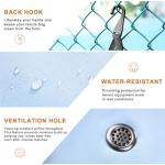 Arcoyard Tennis Bags For Women & Men, Tennis Backpack with Ventilated Shoe Compartment and Insulated Pocket, Hold 2 Rackets, Tennis Pickleball Balls and More, Blue