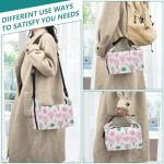 susiyo Lunch Bag for Women Men Pink Pickleball Insulated Lunch Tote Bag with Adjustable Strap 7L Reusable Leakproof Lunch Box Lightweight Cooler Bag for Work Picnic or Travel