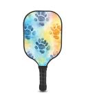 KUAVETO Pickleball Paddles Set, All The DIY Fun You can Have with Designer cat-Art cc114 Pattern Custom Made Honeycomb Polymer Core- Includes 2 Paddles, 4 Balls, and a Carry Bag