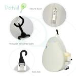 KUANG! Tennis Bag for Women Men Quilted Tennis Crossbody Backpack Sports Racket Bag Suitable for Pickleball Tennis Badminton