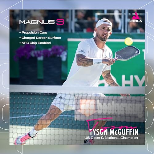 JOOLA Tyson McGuffin Magnus Pickleball Paddle, Hot Pink