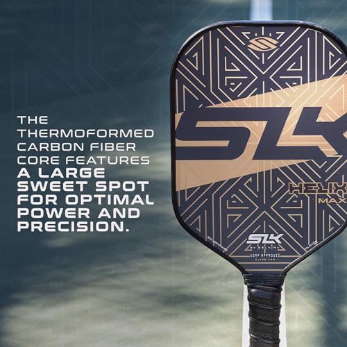 SLK Helix Pro Pickleball Paddle | Carbon Fiber