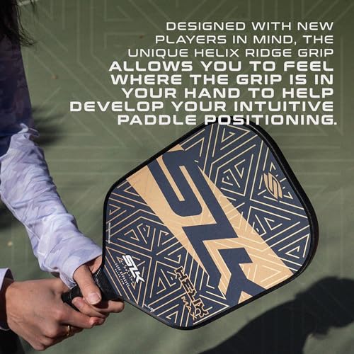SLK Helix Pro Pickleball Paddle | Carbon Fiber