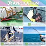 15 Pack Tennis Racket Grip Tape, Precut PU Anti-Slip Tennis Racquet Grip Tape with Dry Feel, Sweat Absorption, Comfortable Handle Overgrip Grip Wrap for Tennis/Badminton/Pickleball (Multi Color)