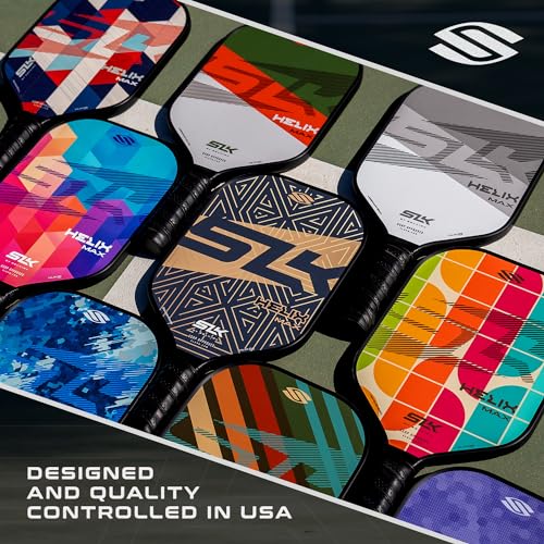 SLK Helix Pro Pickleball Paddle | Carbon Fiber